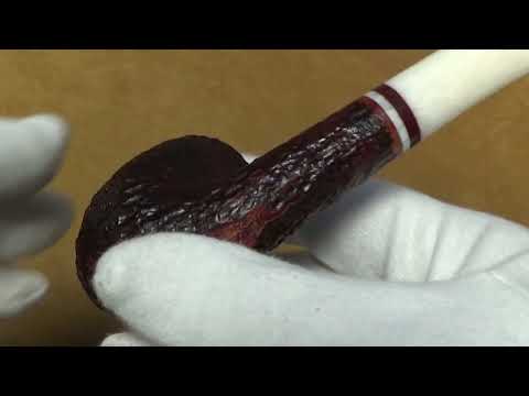 Pipa Savinelli Avorio 606 Ks Rusticata - filtro 9mm