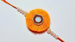 How To Make Beautiful Rakhi At Home | DIY | Rakhi Making Ideas For Raksha Bandhan