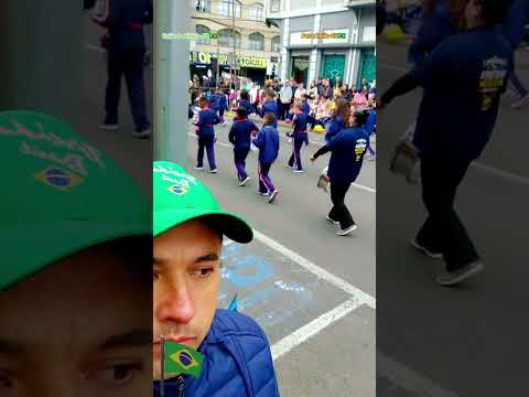 Desfile Cívico-Militar de 7 de Setembro. União da Vitória, Paraná e Porto União, Santa Catarina. 