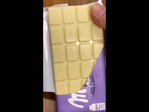 Milka White Chocolate | Unique technique | #shorts