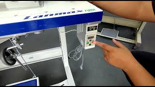 Pespontadeira 2 Agulhas Barra Fixa Lanmax