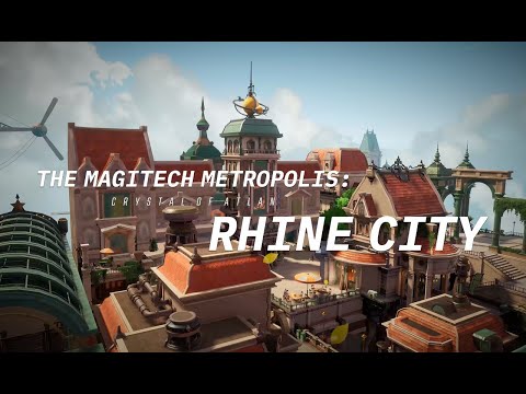 Crystal of Atlan: Development Updates: The Magitech Metropolis: Rhine City