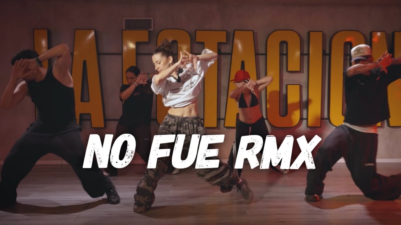 NO FUE RMX - Rauw Alejandro | Coreografía Pecas Conte