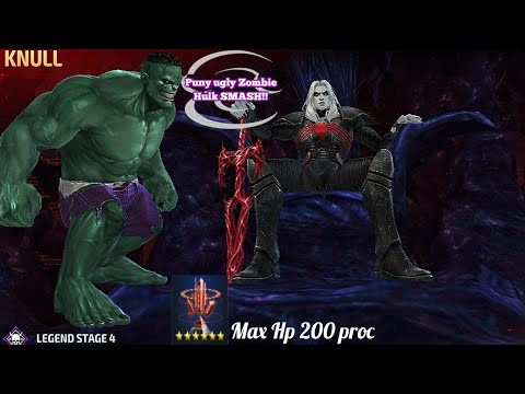Immortal Hulk (Obelisk) vs Knull WBL | Marvel Future Fight