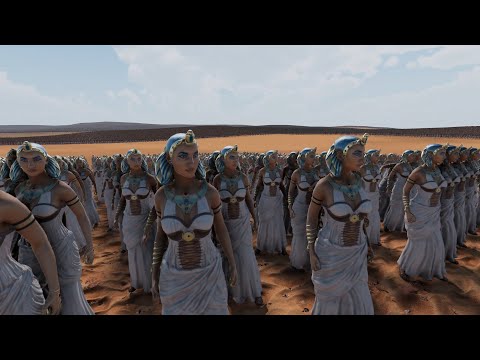 Protect Cleopatra, Warriors VS 1,000,000 Roman Generals - Ultimate Epic Battle Simulator 2