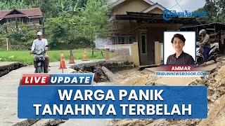 Pergerakan Tanah Tiba-tiba di Kampung Dekat Kediaman Prabowo di Bogor, Warga Ngaku Panik & Khawatir