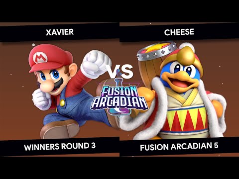 Fusion Arcadian 5 - Xavier (Mario) vs Cheese (King Dedede) - Winners Round 3