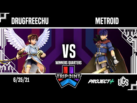 Tripoint Smash 102 - Winners Quarters - Drugfreechu(Pit) Vs. metroid(Ike)