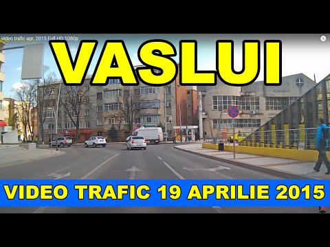 Orasul VASLUI aprilie 2015 imagini video Full HD 1080p