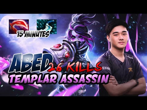 ABED 11K MMR 26KILLS [Templar Assassin] - 15mins Deso + Dag