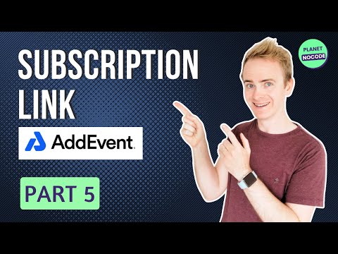 Calendar Subscription Link in Bubble - AddEvent 5 thumbnail