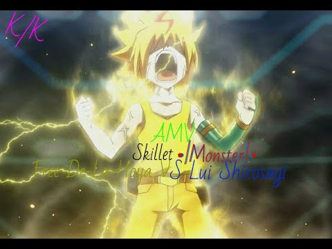 AMV Free De-La-Hoya VS Lui Shirosagi ♪Monster♪