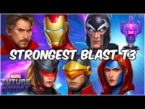 ALL BLAST TIER 3 VERSUS! BEST RAGE CTP CANDIDATE? - Marvel Future Fight