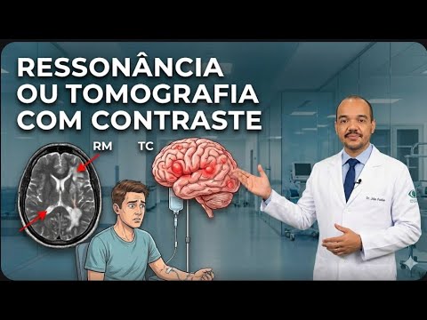 Why MRI and CT scan of the skull with contrast? What is the contrast used for?