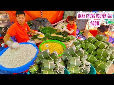 Lò Bánh Chưng Chuẩn Vị Bắc gói cực đẹp không cần khuôn