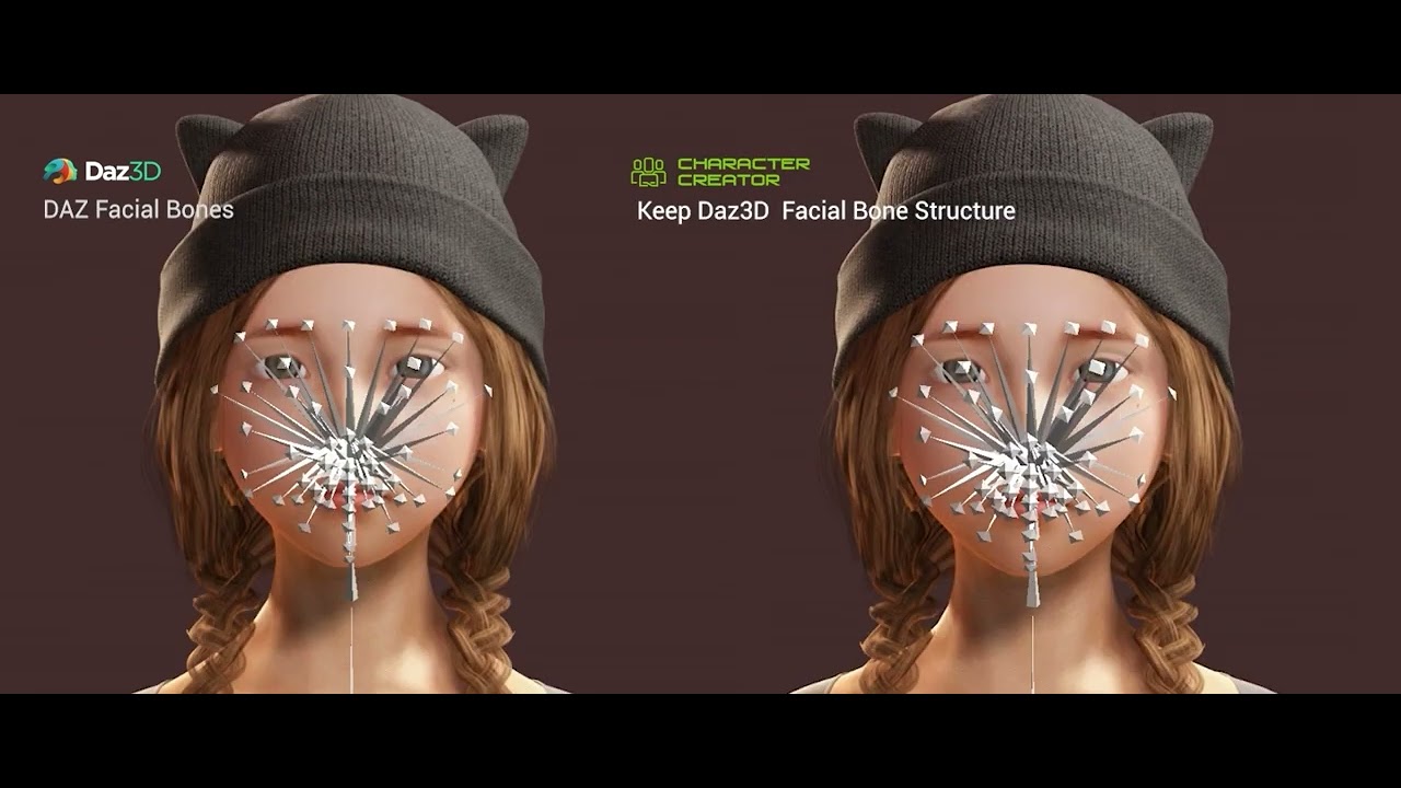 Advanced AccuRIG : Re-rigging | Character Creator 4