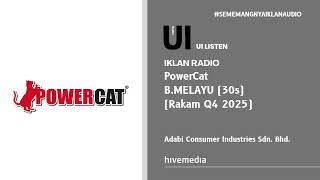 Download lagu Iklan Radio - PowerCat (B.Melayu | 30s | Rakam Q4 2025) mp3