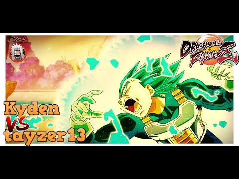 DBFZ tayzer13 vs Kyden - (VegetaSSB, GokuGT, Goku) vs (TeenGohan, Vegetto, GokuGT)