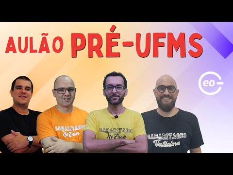 Aulão PRÉ - UFMS | REVISÃO COMPLETA |