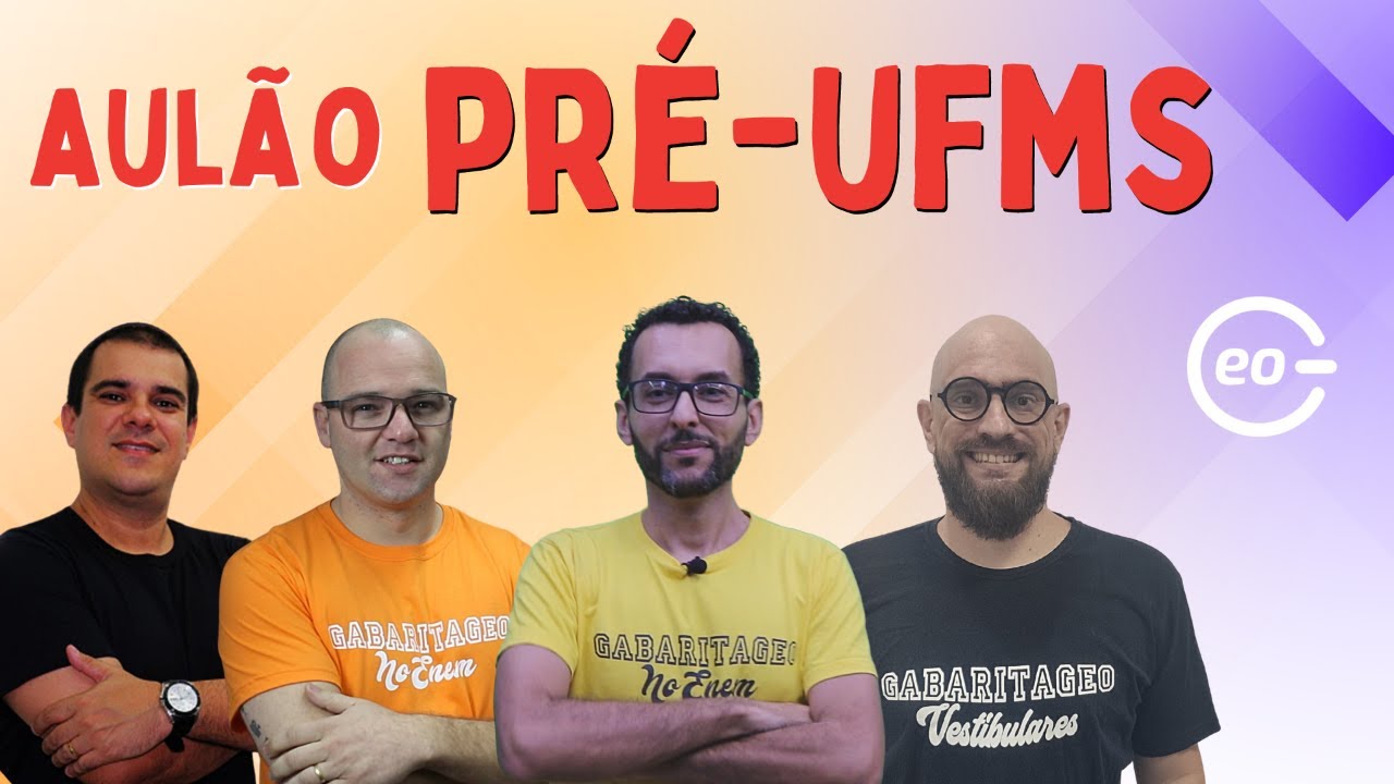 Aulão PRÉ - UFMS | REVISÃO COMPLETA |