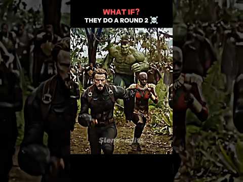 Hulk Vs Thanos round 2 ☠️ credit @mightyraccoon | #shorts