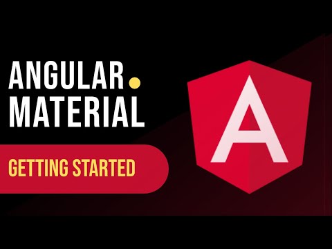 Angular Material Setup