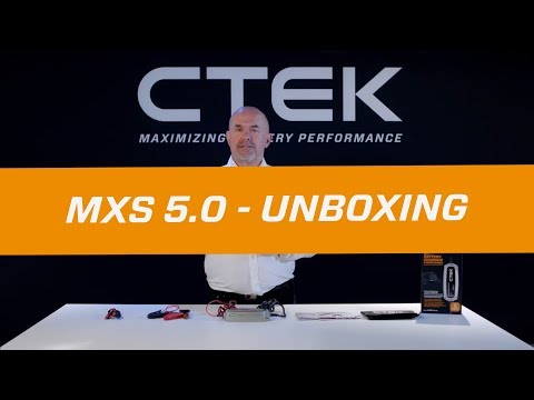 Evocomponents. CTEK MXS 5.0 con Bumper antiurto e Power Bank