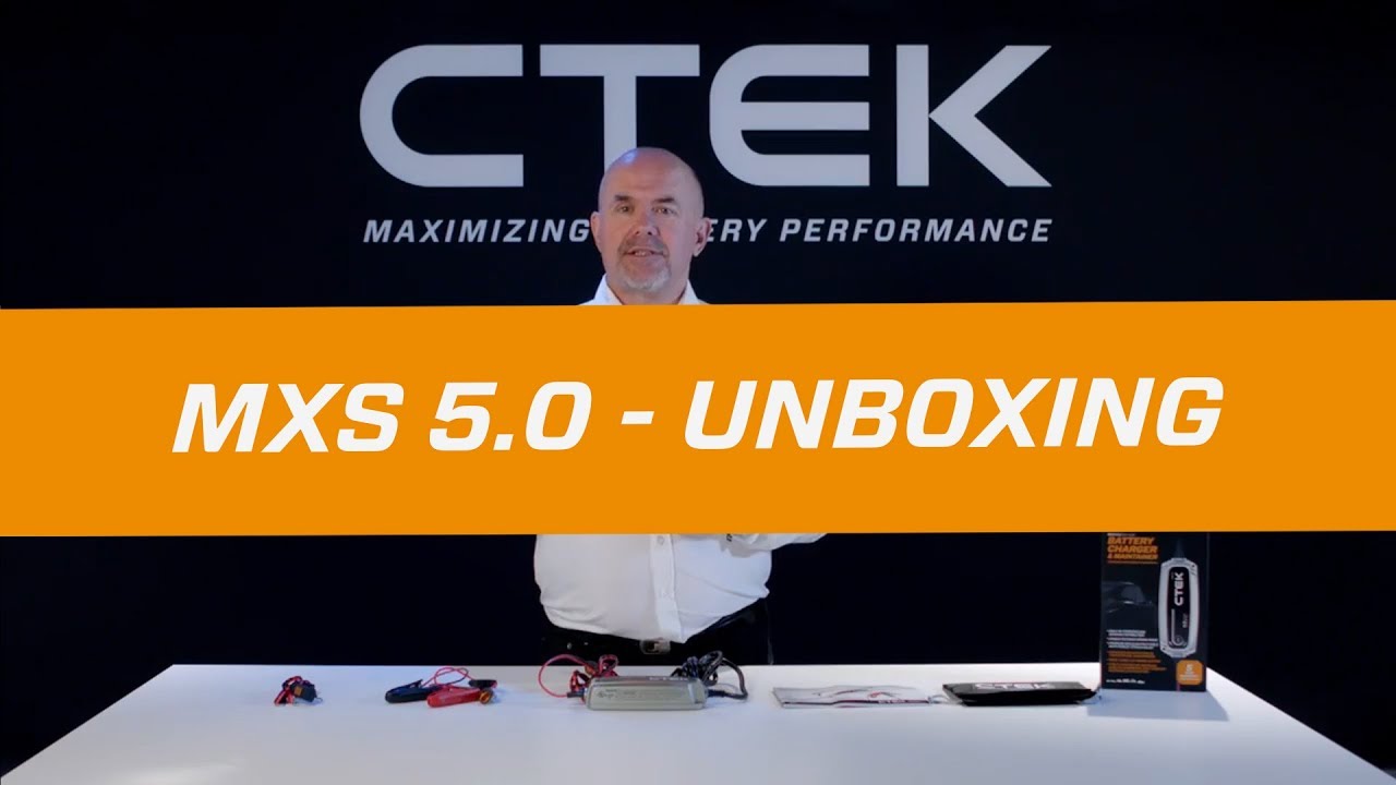 CTEK MXS 5.0 Automatic Charger &amp; Maintainer Video