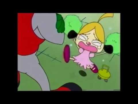 PaRappa TV Anime Clip - Cheerleading Pinto
