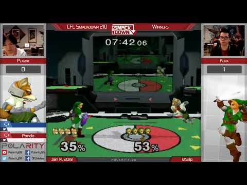 CFL Smackdown 210 Melee - Kuya (Link) vs Symphony (Fox) - Winners