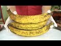How To Make PLANTAIN Ice Cream Rolls