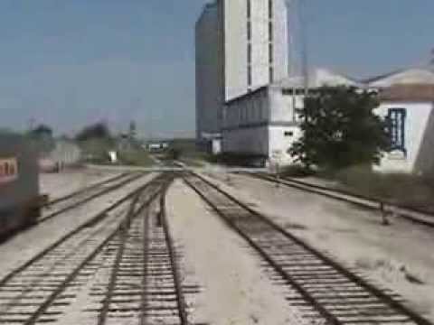 Cab Ride CP MLW 1567 +  CP MLW 1557 de Elvas a Badajoz - Linha do Leste - 25 Abr 2006