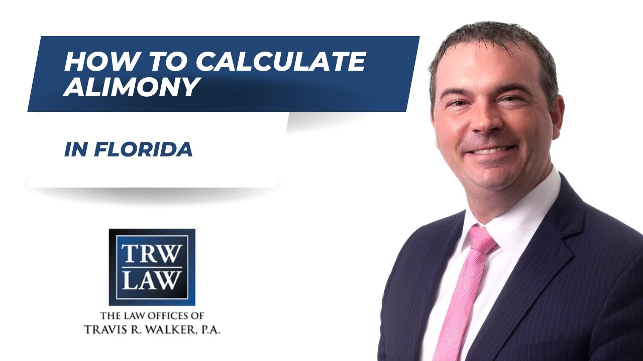 How is Alimony Calculated in Florida? How to Calculate Alimony in a Divorce