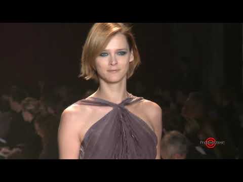 Zac Pozen - Paris Fall / Winter 2011- 2012 Couture full length Fashion Show Collection