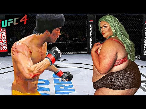 🔥Bruce Lee vs. Burger Lady (EA sports UFC 4)