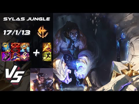 JUNGLE Sylas vs Xin Zhao - EU Grandmaster Patch 25.23