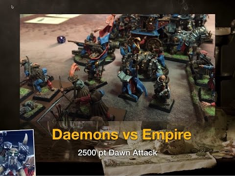 064 - Daemons vs Empire (8th edition) 2500