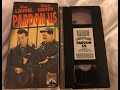 Opening Of Laurel And Hardy Pardon Us 1982 VHS