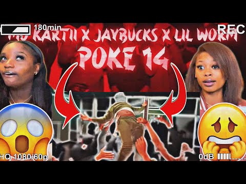“Poke 14 Remix” - Mo Kartii X Jaybucks X Lil worm ( Official Music Video) | REACTION!!!