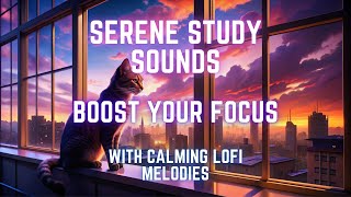 Serene Study Sounds - Boost Your Focus with Calming Lofi Melodies 🎧📚