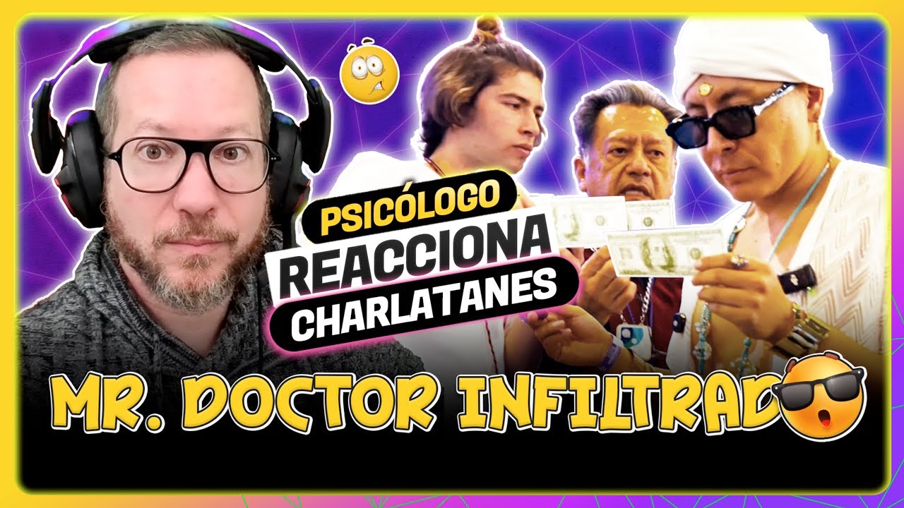 G0LPE4RON a MR.DOCTOR en la EXPO ESPIRITUALIDAD | Psicólogo REACCIONA a PROYECTO escolar