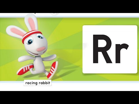 Oxford Phonics World student book level 1 - the alphabet - disc 2 - unit 6 - Letter R - rice robot