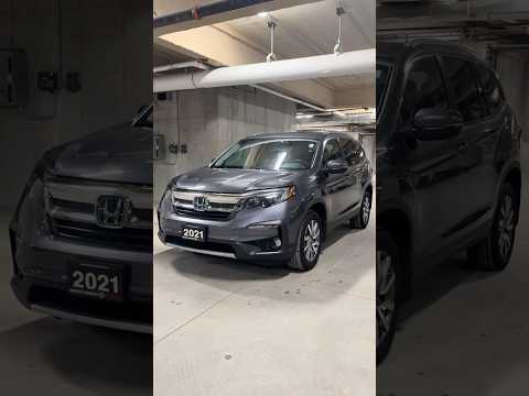 2021 Honda Pilot in Gray for sale at North London Toyota in London, ON