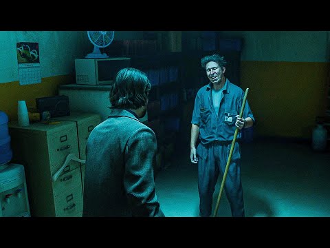 Alan Wake Meets Ahti The Janitor - Alan Wake 2