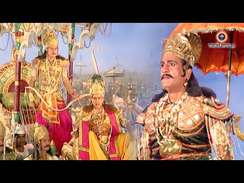 श्री कृष्ण भाग 176 - महाभारत का युद्ध | अर्जुन ने किया जयदरथ का वध । रामानंद सागर कृत