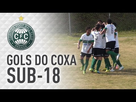 Gols do Coxa - Coritiba 4 x 0 Paraná Clube (Sub-18)