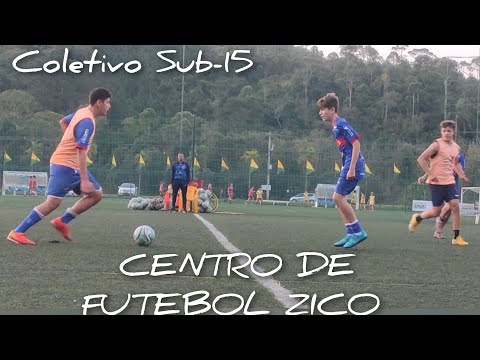 Coletivo Sub-15 - Centro de Futebol Zico Juiz de Fora.