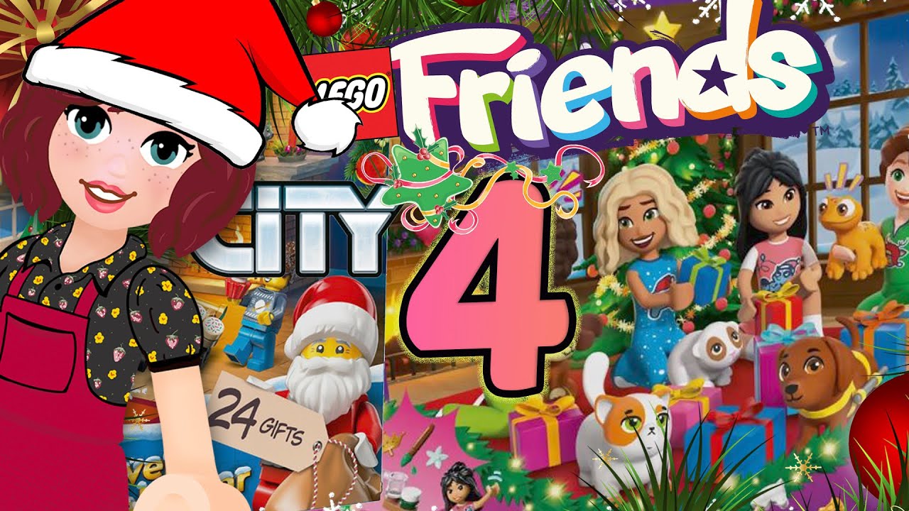 Door 4 woot! Opening LEGO Friends/City Advent Calendars 2025