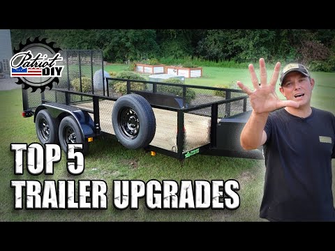 TOP 5 Utility Trailer Upgrades / Accessories