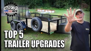 TOP 5 Utility Trailer Upgrades / Accessories